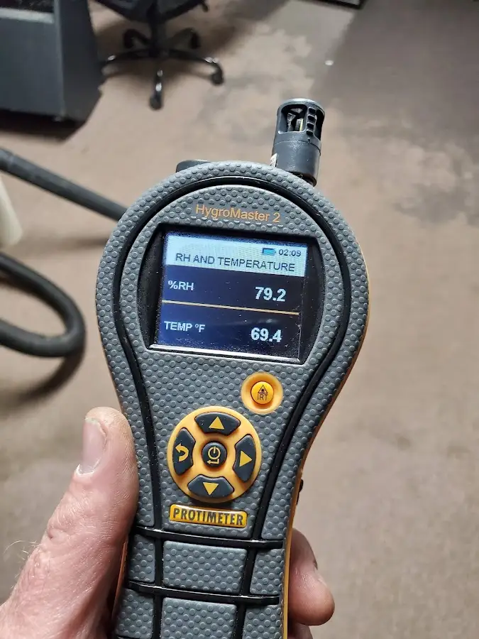 Moisture meter humidity assessment for Mold Remediation & Removal in Lomita